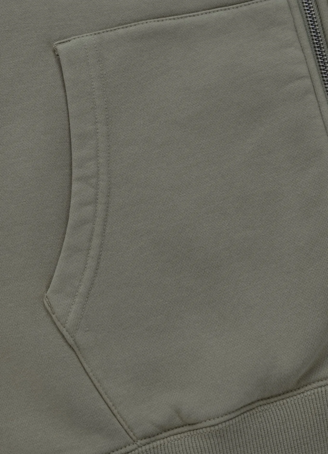 Men's Zip-up hoodie Washed Lancaster II - Gray Harbour