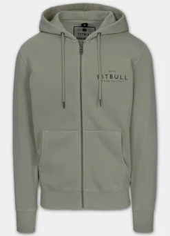 Men's Zip-up hoodie Washed MT FUJI