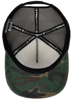Snapback Cap Camo Trucker Blood Dog