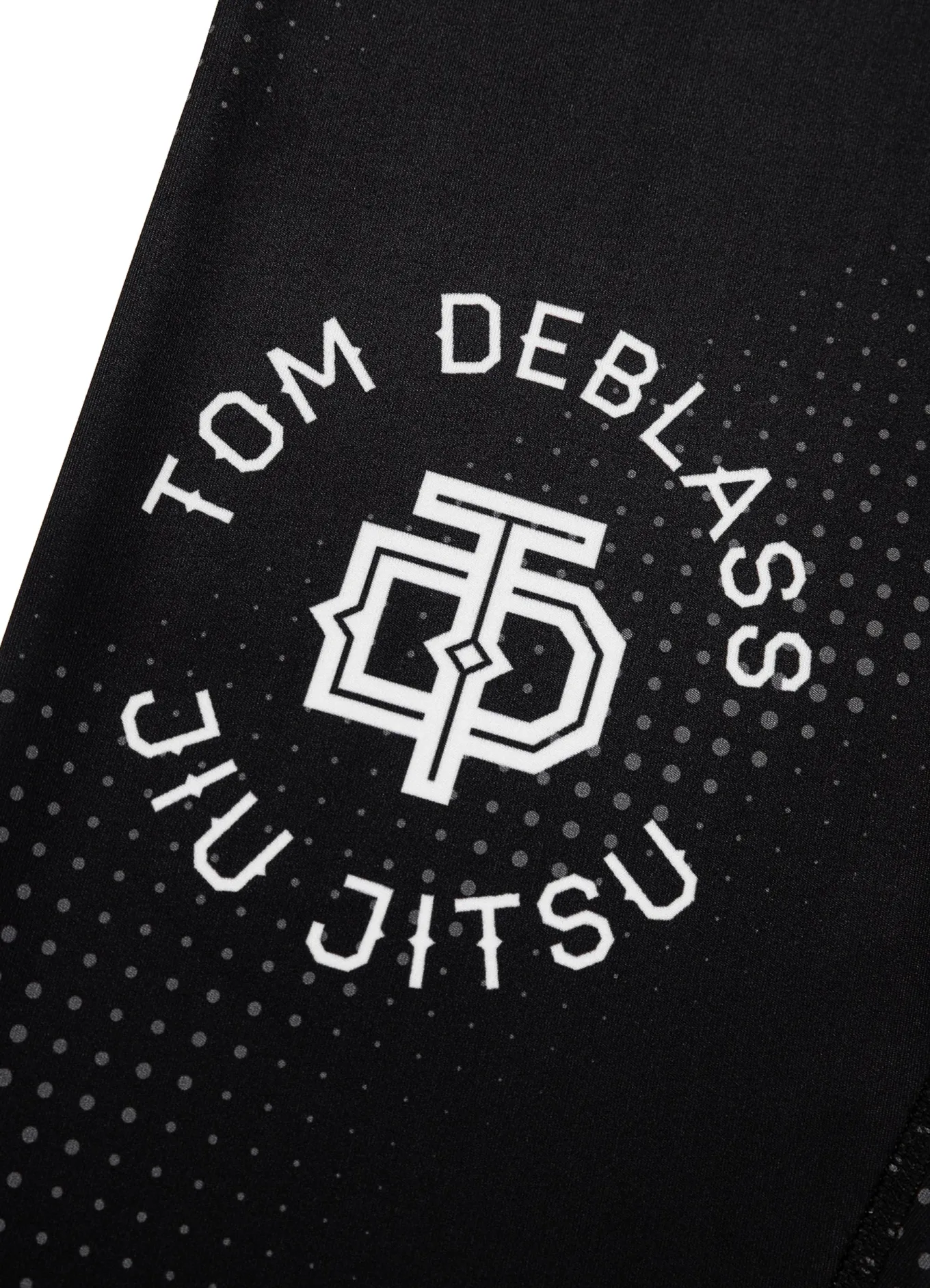 TOM DEBLASS DOT Black Compression Pants