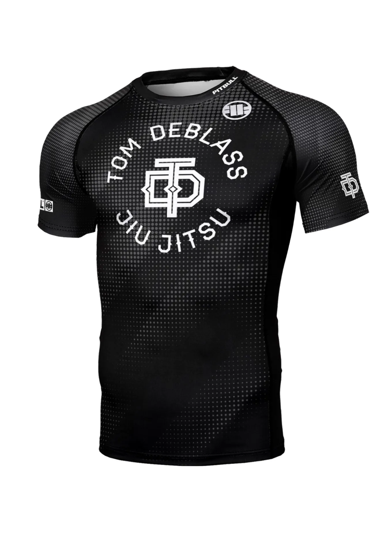 TOM DEBLASS DOT Black Rash Guard