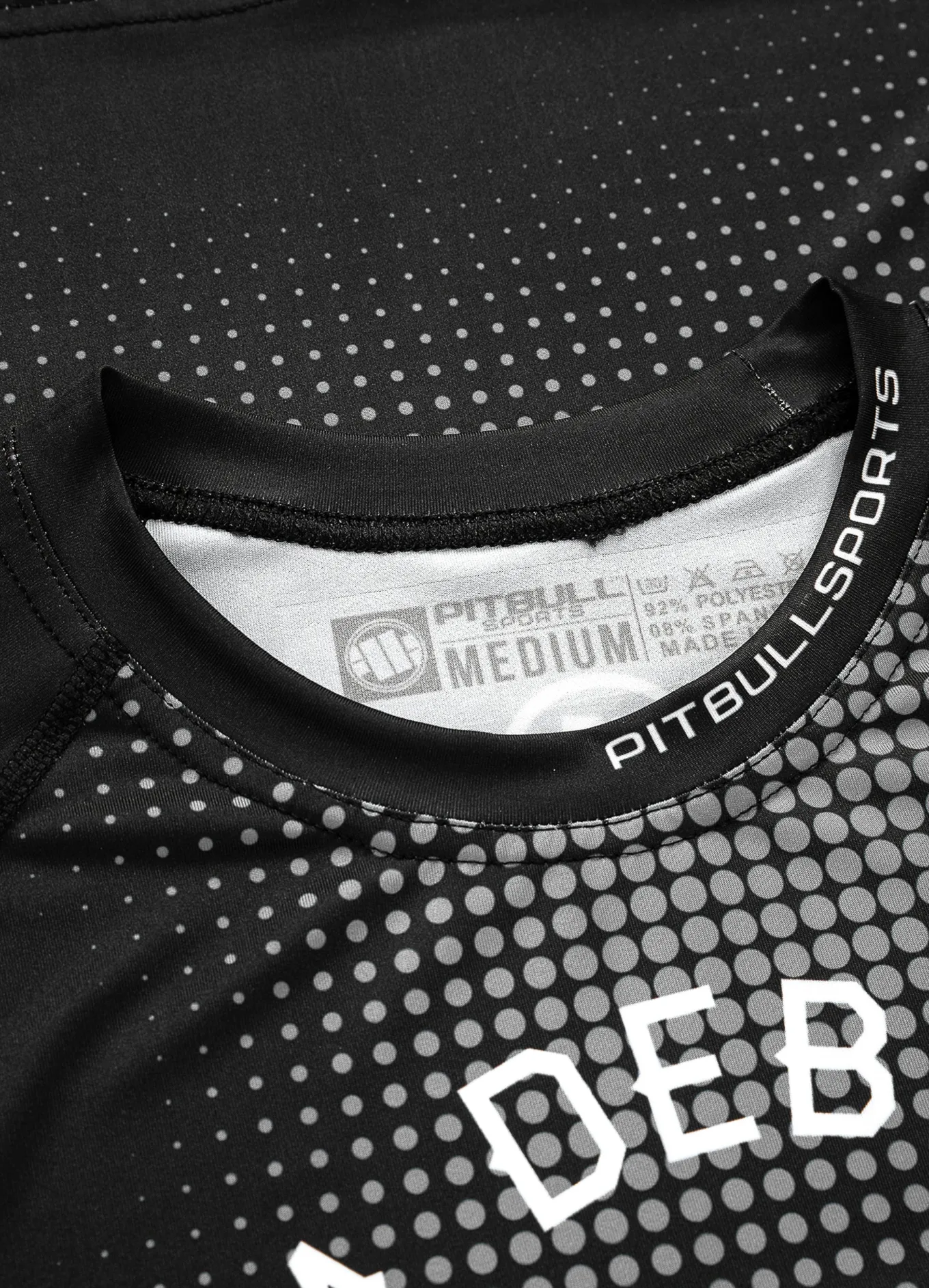 TOM DEBLASS DOT Black Rash Guard