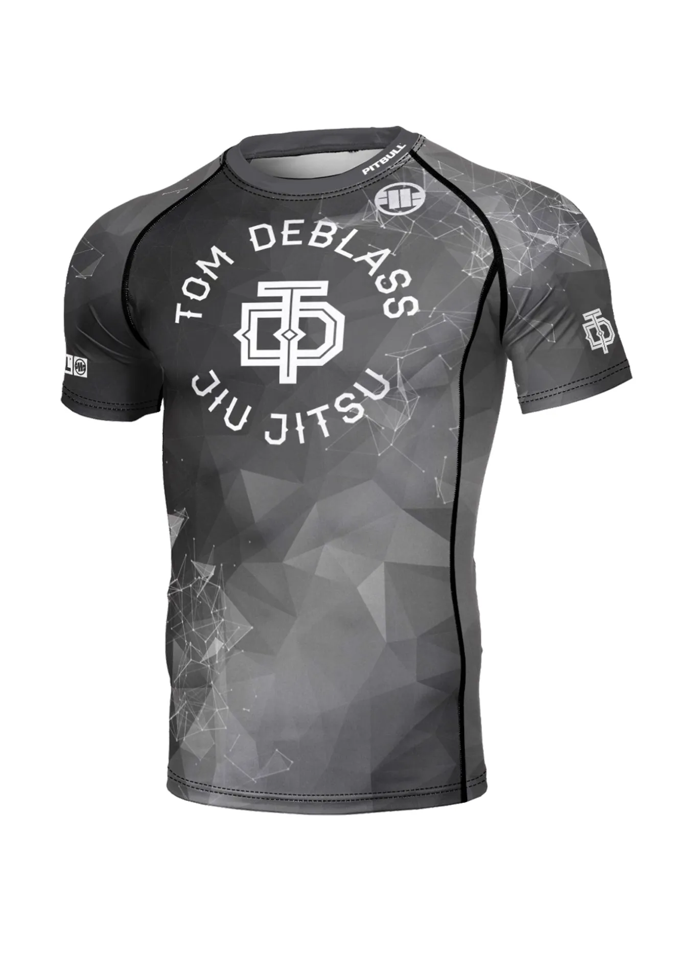 TOM DEBLASS POLYGON Black Rash Guard