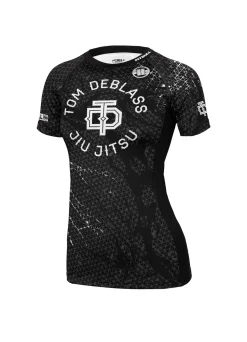 TOM DEBLASS TRIANGLE Black Rash Guard