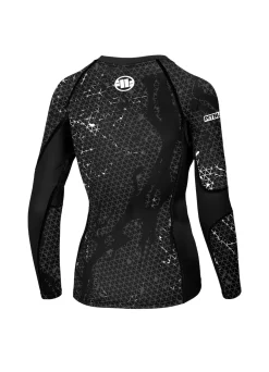 TOM DEBLASS TRIANGLE Black Long Sleeve Rash Guard