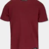 T-shirt NO LOGO Burgundy