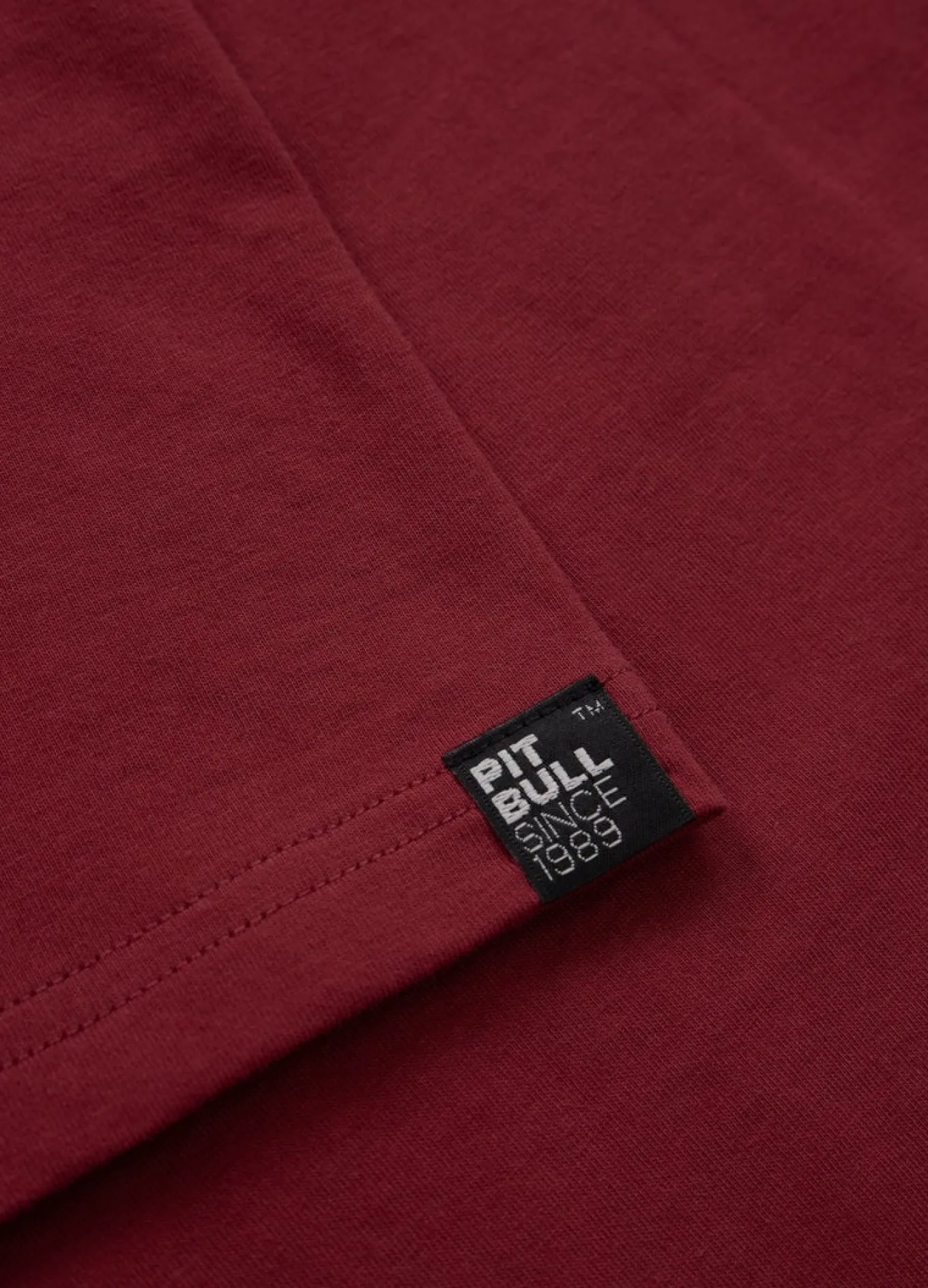 T-shirt NO LOGO Burgundy