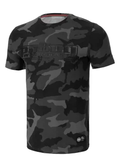 T-Shirt Slim Fit Classic Boxing - All Black Camo