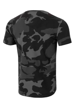 T-Shirt Slim Fit Classic Boxing - All Black Camo