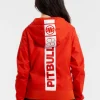 Women's hooded jacket Aaricia Hilltop - Flame red