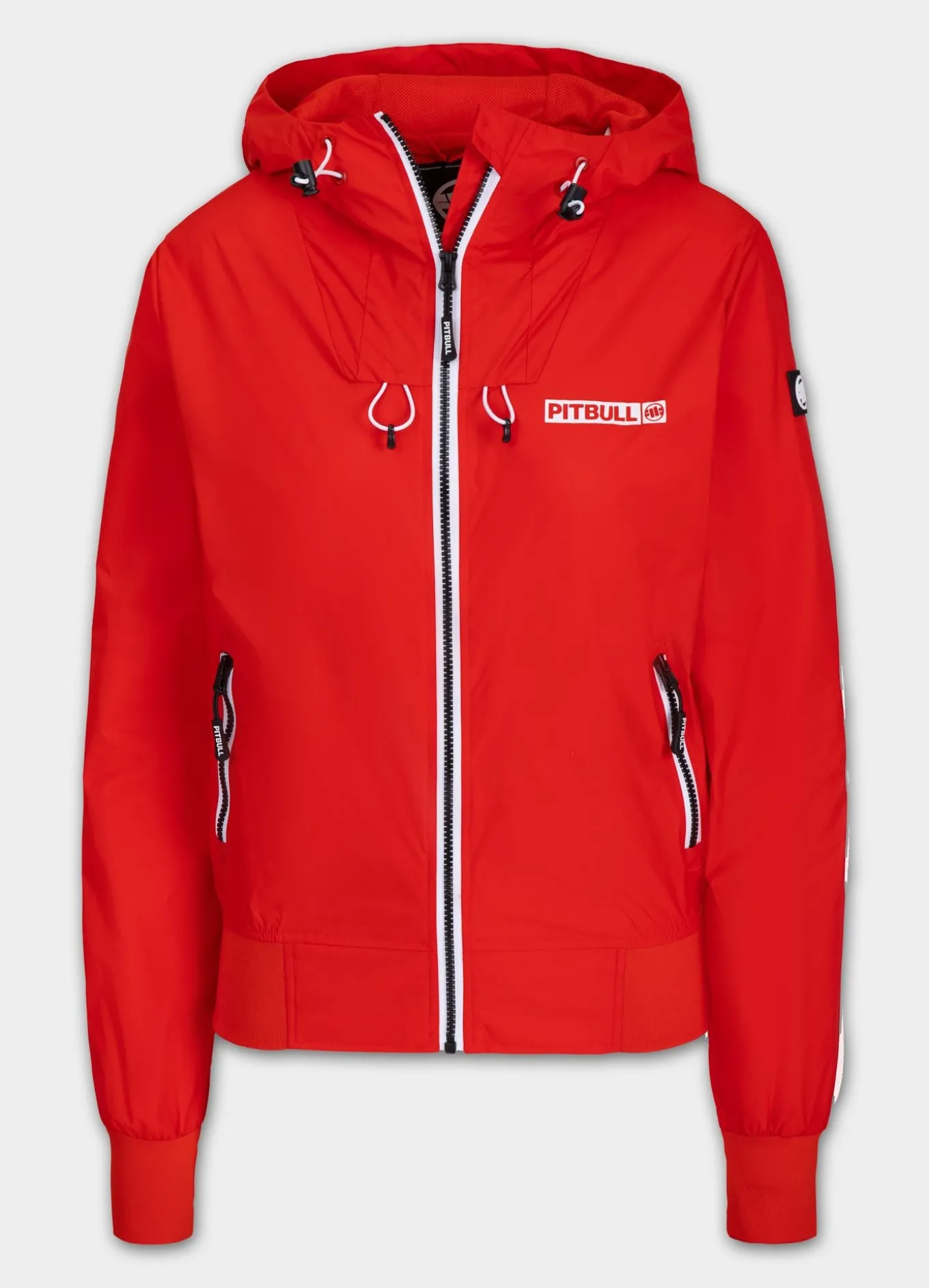 Women's hooded jacket Aaricia Hilltop - Flame red