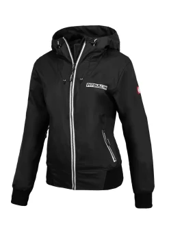 Women's hooded jacket Aaricia Hilltop - Black