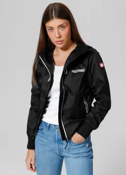 Women's hooded jacket Aaricia Hilltop - Black