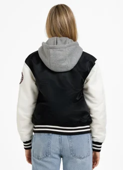 Women's hooded jacket Eagle Ridge - Black