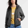 Women's hooded jacket PRIMOSA - Graphite