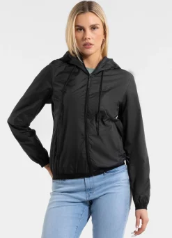 Women's hooded jacket PRIMOSA - Black