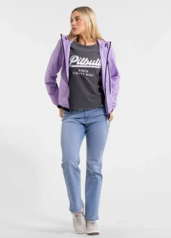 Women's hooded jacket PRIMOSA - Lilac