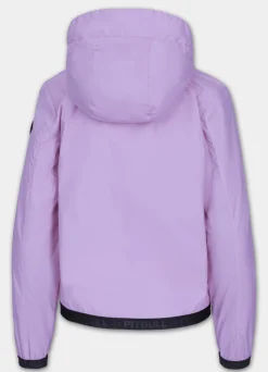 Women's hooded jacket PRIMOSA - Lilac