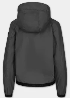 Women's hooded jacket PRIMOSA - Graphite