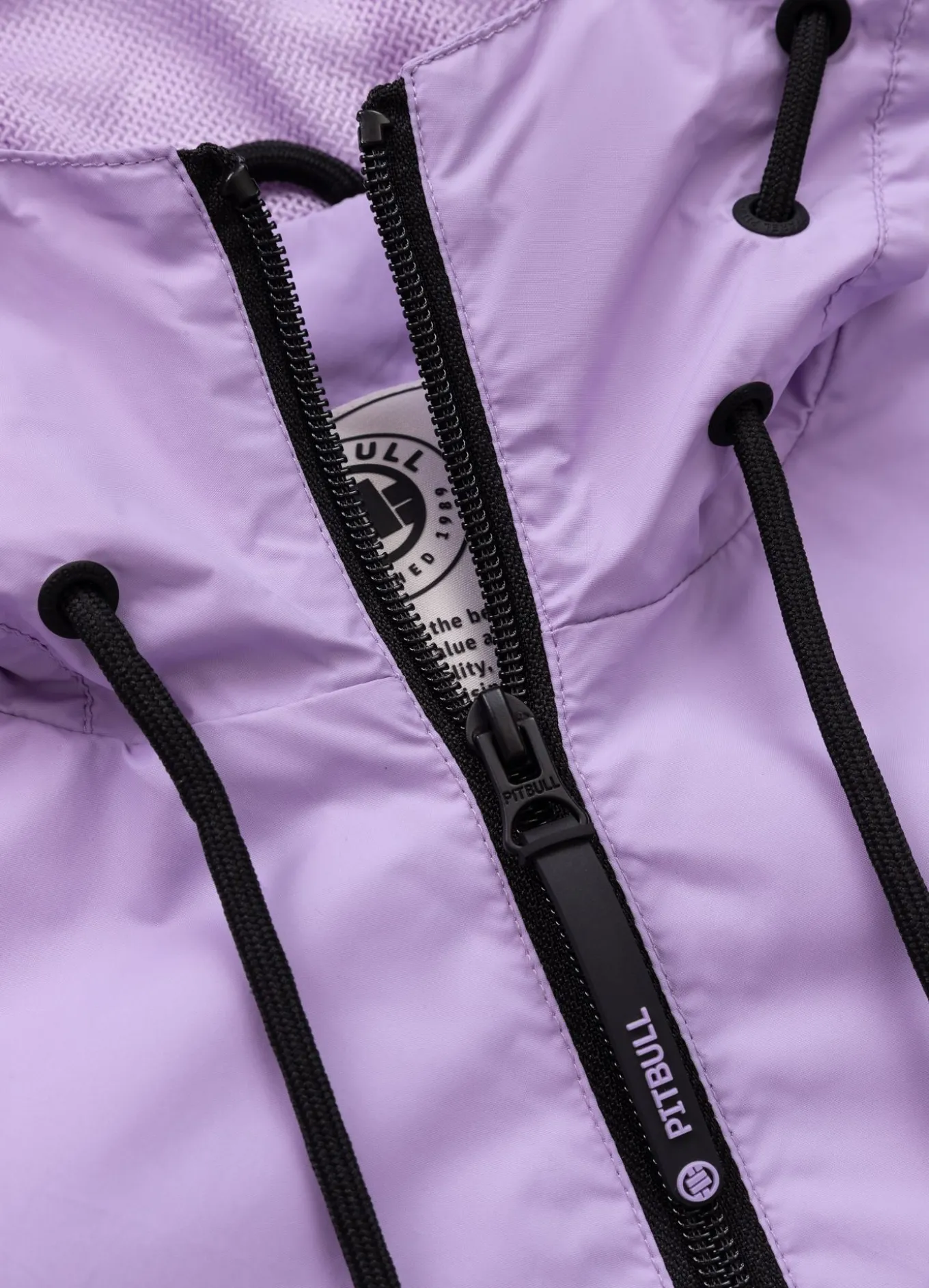 Women's hooded jacket PRIMOSA - Lilac