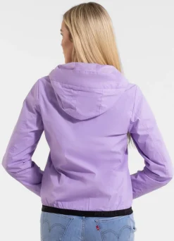 Women's hooded jacket PRIMOSA - Lilac