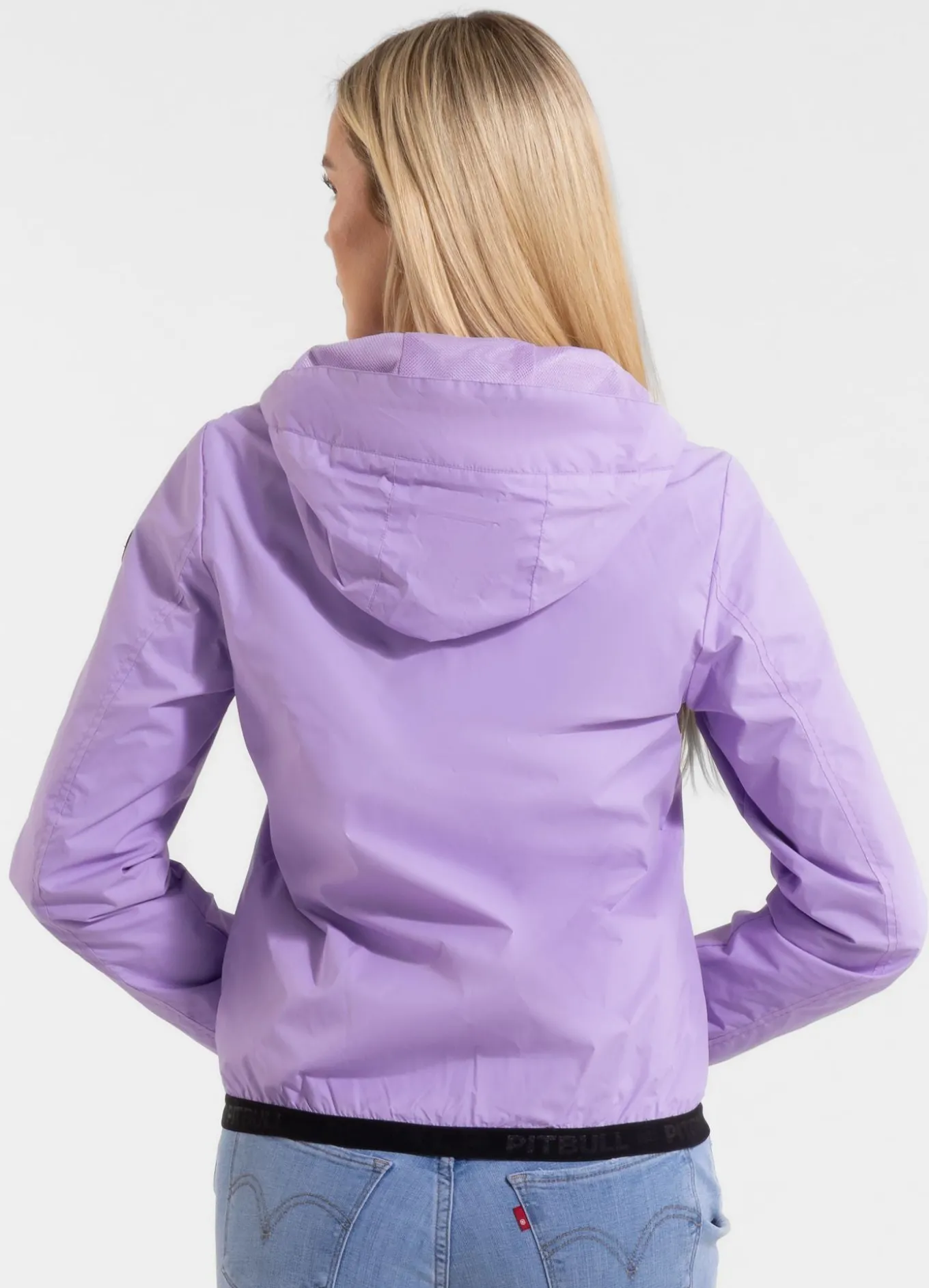Women's hooded jacket PRIMOSA - Lilac