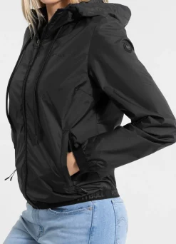 Women's hooded jacket PRIMOSA - Black