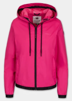 Women's hooded jacket PRIMOSA - Raspberry