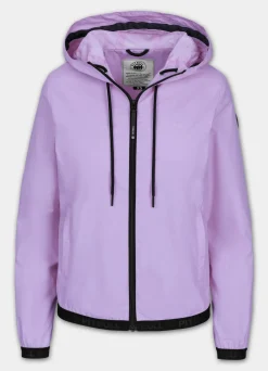 Women's hooded jacket PRIMOSA - Lilac