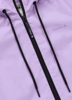 Women's hooded jacket PRIMOSA - Lilac