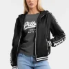 Women's hooded jacket WHITEWOOD - Black