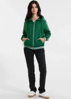 Women's hooded jacket WHITEWOOD - Green