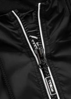 Women's hooded jacket WHITEWOOD - Black