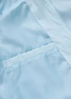 Women's hooded jacket WHITEWOOD - Light blue
