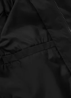Women's hooded jacket WHITEWOOD - Black