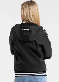 Women's hooded jacket WHITEWOOD - Black