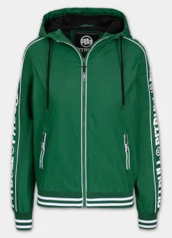Women's hooded jacket WHITEWOOD - Green