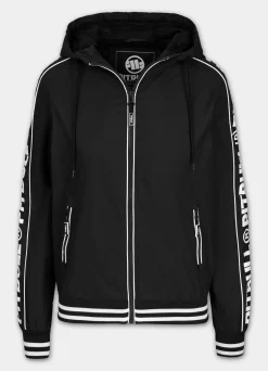 Women's hooded jacket WHITEWOOD - Black