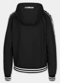 Women's hooded jacket WHITEWOOD - Black