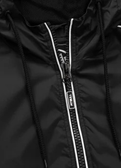 Women's hooded jacket WHITEWOOD - Black
