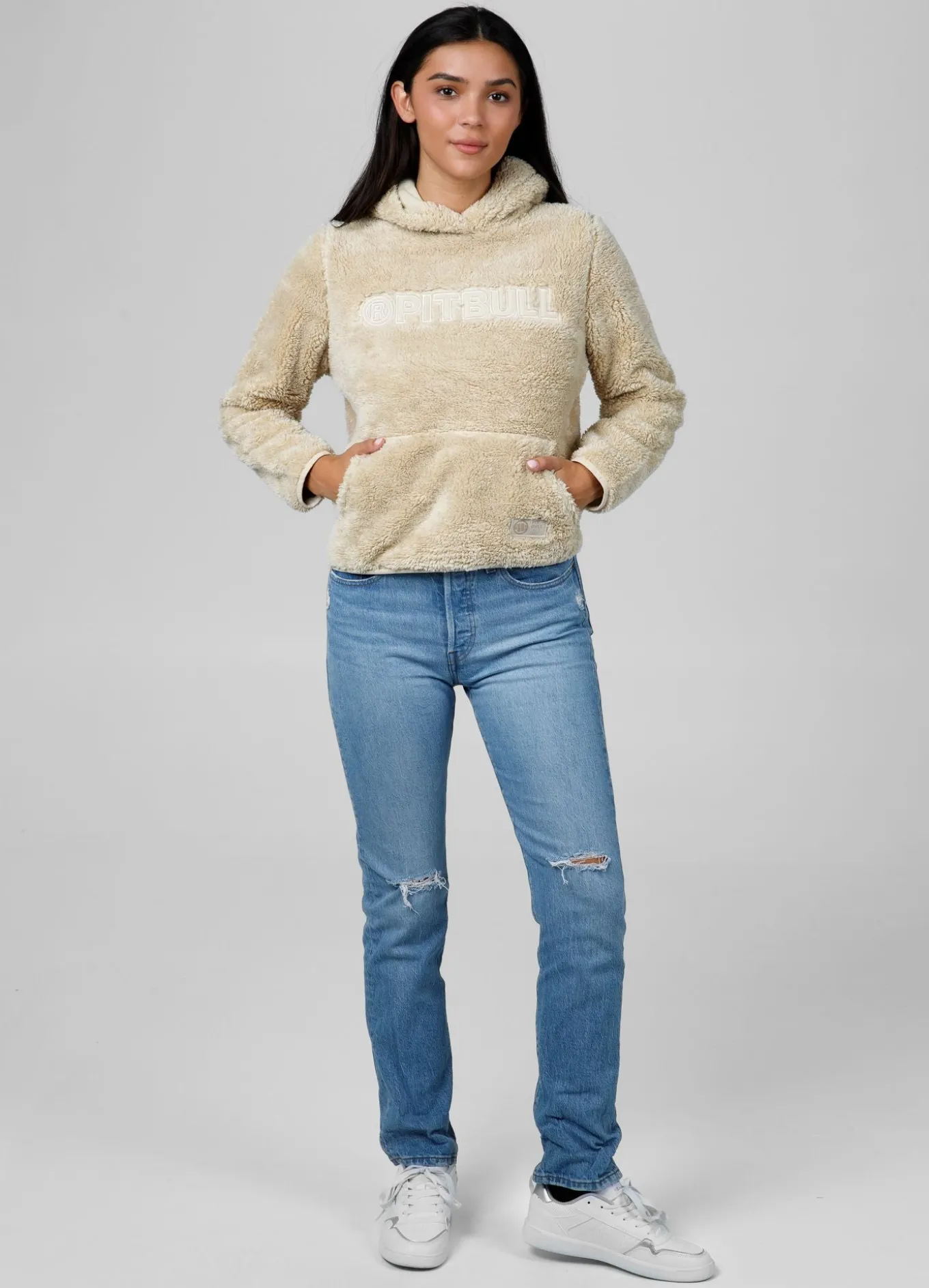 Women's Hoodie Aragona - Beige