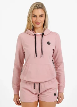 Women's hoodie French Terry La Canada - Pink