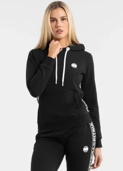 Women's hoodie French Terry La Canada - Black