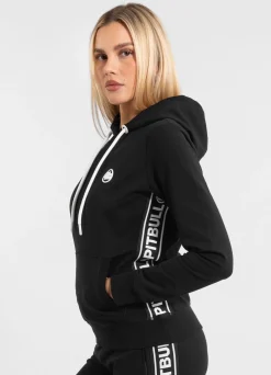 Women's hoodie French Terry La Canada - Black