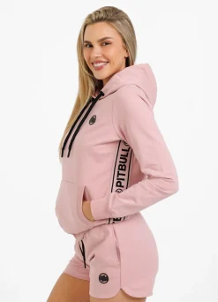 Women's hoodie French Terry La Canada - Pink