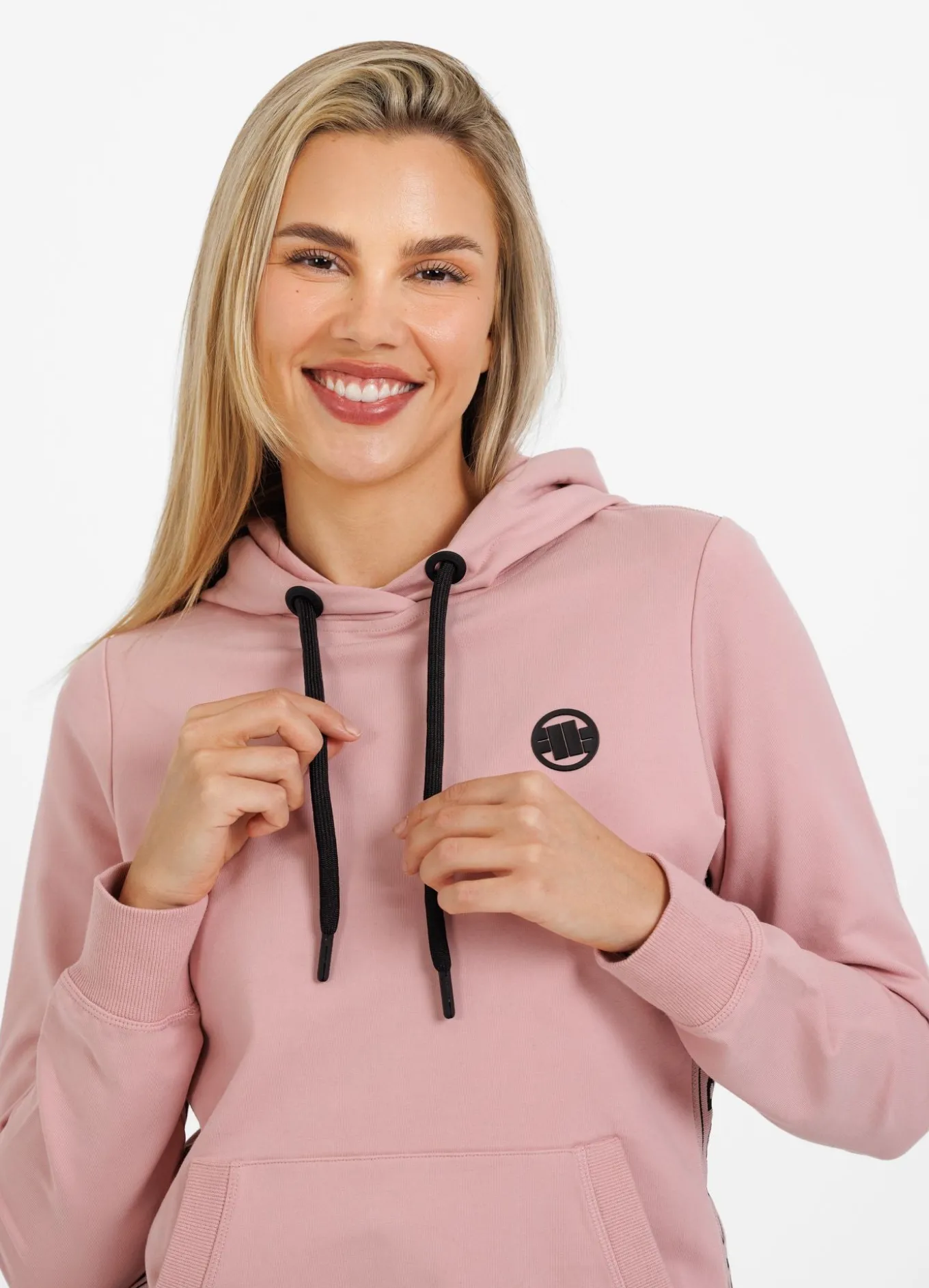Women's hoodie French Terry La Canada - Pink
