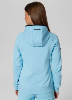 Women's hoodie Georgia - Baby blue