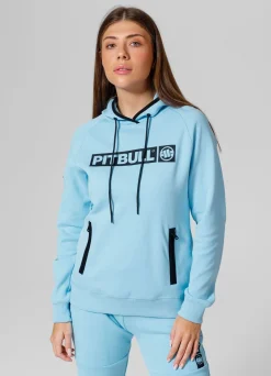 Women's hoodie Georgia - Baby blue