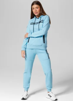 Women's hoodie Georgia - Baby blue