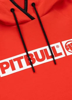 Women's hoodie Georgia - Flame red